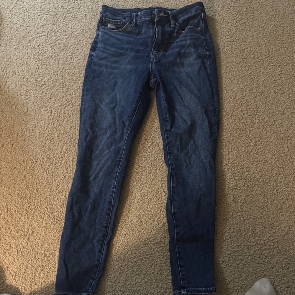 American Eagle Outfitters Dark Blue Skinny Jeans